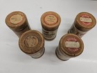 Edison Cylinder Record Lot 5 Gold Moulded 2-minute Antique Phonograph No  9659