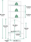 Over The Toilet Storage Rackmetal 3-tier Over Toilet Organizer Shelffreestandi