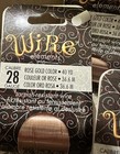Lot Of 4 Beadsmith Wire Elements 28 Gauge Rose Gold Craft Wire  160 Yards Total