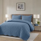 Reversible Bedspread Set Soft Coverlet Sets Quilt Twin Queen King Cotton Feel
