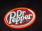 Dr Pepper Led Neon Sign With Dimmer Usb Powered Adjustable Light