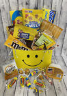 Smile Gift Basket  Snack Gift Box  Get Well Care Package  Candy Gift  Snack Box