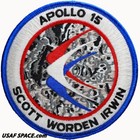 Apollo 15 - Official Nasa - Original Ab Emblem 4  Space Mission Patch - Mint