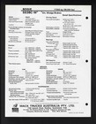 Mack Trucks Bogie S S 3 8 C-w 2 Page Specifications Brochure 04 78