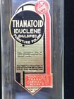 Antique Bottle  Thanatoid Iduclene Emulsified Furniture Polish Pb143