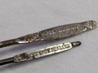 Antique Button Hook Lace Puller Shoes Metal Advertising   Alfred Ruby   Bragdon