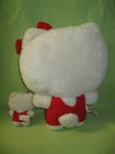 Rare Sanrio Vintage 1976 Hello Kitty Red Overalls 10  Plush With 3 5  Mini Baby
