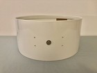 New Dw Collector   s 14x6 5 Smooth White 3mm Aluminum Snare Drum Shell 1 Of A Kind