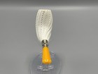 Silver Spigot Colonial Horn Pipe New Block Meerschaum Handmade Fitted Case 548