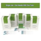 100pc box Acupuncture Tcm Single Needles With Single Guide Tube Zhongyantaihe