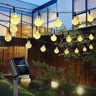 23ft 50 Led Outdoor Solar Powered String Lights For Patio Yard Porch Party Decor