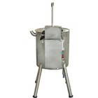 30l Lipstick Filler Heat Mix Stirred Tank Liquid Filler With Mixer Heater 4000w