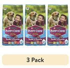  3-pack  Purina Puppy Chow Dry Dog Food Tender   Crunchy Real Beef   Rice 30 Lb