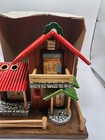 Unique Wooden Handmade House Change Bank 