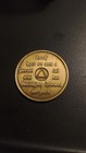 8 Year Seven Alcoholics Anonymous Aa Bronze Medallion Coin Sobriety Chip 