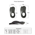 Orthotic Shoe Insoles Inserts Flat Feet High Arch Support Plantar Fasciitis