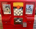 1960   s Oak Baseball Card Vending Machine All Original Near Mint Nm W cards
