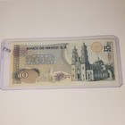 1971 Mexico 10 Pesos Banknote Note Bill Currency Condition Fair