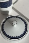Ralph Lauren Sugar Bowl With Lid Creamer Set Hastings Cobalt Ceramic Blue China