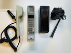 Vintage 1980s Motorola Handheld Brick Cell Phone W  Battery   Charger Working