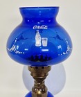 Vintage Coca-cola Advertising Maurano Glass Oil Lamp Koscherak Brothers New York