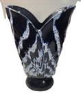 Rare Blue Mountain Pottery Vase Granite Drip Vase  Bmp Htf