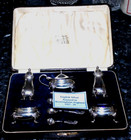 Antique Sterling Silver 1927 Birmingham  England Assayed 7 Piece Service Set