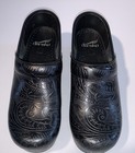 Dansko Women s Tooled Professional Nursing Clog Shoes Size Eu 37 Black Paisley