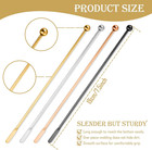 Stainless Steel Stirrers Stir Cocktail Drink Swizzle Stick  7 5   Beverage Stirr
