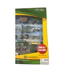 New John Deere Ertl Farm Toy Playset  Plastic Die Cast Vehicles Tractors Animals