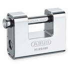 Abus 92 80 Ka Padlock  Keyed Alike  Shutter Shackle  Brass Body  Steel Shackle 