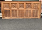 From France Hand Carved Walnut Solid Wood Panel Furniture Salvage Reclaimed Wood