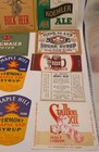 Vintage Lot Of 21 - Advertising Trade Labels Of Beer  Pharmacy  Syrup