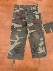 Bdu Woodland Camouflage Shirt Pants Uniform Toddler Youth Size 4 Lot
