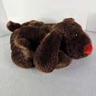 Dan Dee Collector   s Choice Brown Puppy Dog Plush Stuffed Animal 17    Soft Floppy