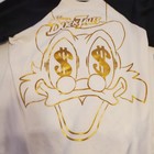 Ducktales Disneyana Sweatshirt Large Black White Gold Scrooge Mcduck Cartoon