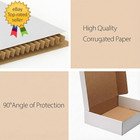 6x4x1 Shipping Boxes Set Of 100  White Small Corrugated Cardboard Box mailer Box