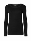 Womens Long Sleeve Plain T Shirt Ladies Stretch Basic Casual Round Neck Top 8-26