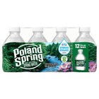 Poland Spring 100  Natural Spring Water 12 Pack 8 Oz Mini Bottles