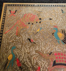 Art Deco Compact Enameled Cloisonne Volupte Usa Asia Indian Art Vintage Brass