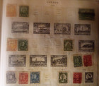 Canada Stamp Collection  Used Hinged On Album Page Lot 32 1928-35