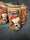 Vintage Snoopy A w Root Beer 6 Pack All Cans Full
