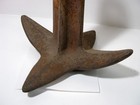Antique Cast Iron 4 Point 13lb Anchor Vintage Nautical Cabin Decor