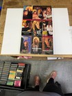 Lot Of 9 Vintage 1990s Beauty   The Beast Tv Series Show Vhs Tapes 5 Are Sealed