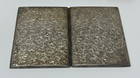 Vintage Elegant Engraved 950 Britannia Silver Cigarette Case   Prince Lighter