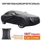 Full Car Cover Waterproof Anti-uv Rain Snow All Weather Protection Anti Scratch