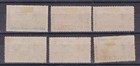  mexico 1929 Sc C5 10 Set Mh aviation emilio Carranza   toned   W1258