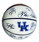 2024-2025 Kentucky Wildcats Team Signed Autograph Basketball Pope Oweh Butler