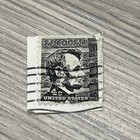 Usa President Abraham Lincoln 4 Cent  Us Postage Stamp Black    Vintage Rare