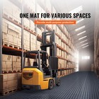 Garage Floor Tiles Interlocking 12x12 In 50 Pack Garage Flooring Tiles Gray
